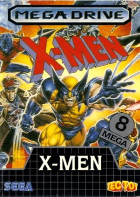 X-Men (Europe) box cover front